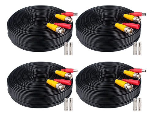 Wildhd 150ft Siams Bnc Video Y Cable De Cmara De Seguridad B