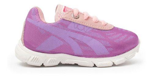 Zapatilla Niña Toy Fucsia Y Lila (talle 20 Al 26) Art H43fl