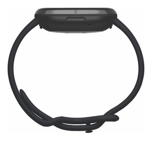 Imagen 4 de 4 de Smartwatch Fitbit Sense 1.59" caja de aluminio anodizado graphite stainless steel, malla carbon de elastómero y aluminio anodizado FB512