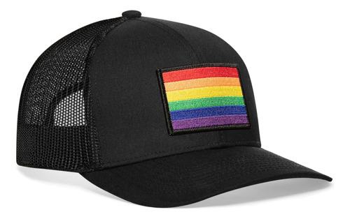 Haka Rainbow Flag Hat Gorra Camionero Con Bandera Del Y Golf