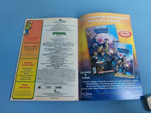Antigo Gibi Zé Carioca Nº 2241 Editora Abril Disney 2003 (Usado)