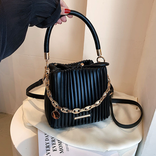 Bolsa Plisada Para Mujer, Diseño De Nicho De Alta Gama, Port