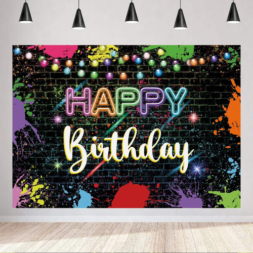 Telón De Fondo Para Fiesta De Cumpleaños 7x5 Pies Hip Hop Gr