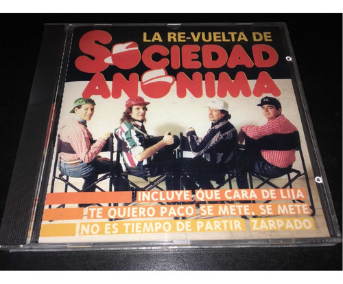 Sociedad Anónima La Re-vuelta Cd Nuevo Original Cerrado 1993