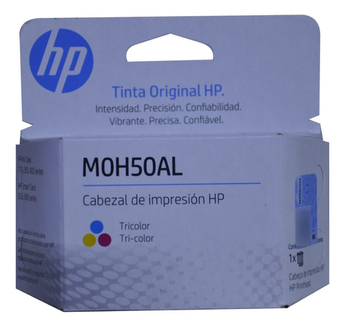 Cabezal De Impresión Hp Tricolor (m0h50al) Para Smarttank