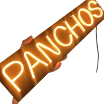 Comprar Cartel Neon Led - Panchos - Vidrieras - Consul Otros Rubros