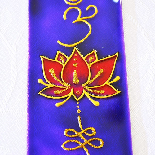 Incensário Retangular Flor De Lotus *sob Encomenda