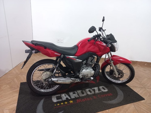 Imagem 5 de 10 de Honda Cg 125 Fan Ks 2014 Vermelha