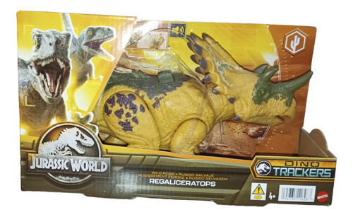 Jurassic World Dinosaurio Regaliceratops Rugido Salvaje