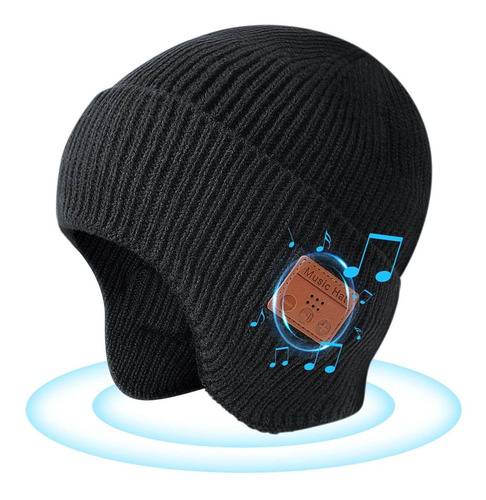 Gorro Bluetooth Audifono Invierno Punto Inalambrico Para