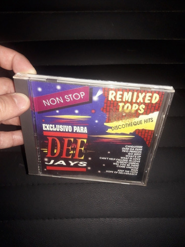 Cd Remixed Tops Djs Exclusivo Para Dee Jays