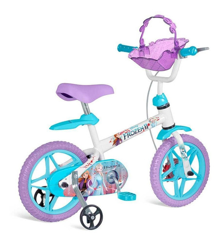 Bicicleta Infantil Aro 12 Frozen 2 - Bandeirante