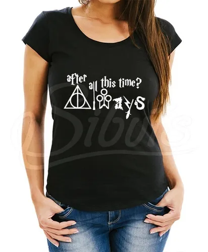 Playeras harry online potter mujer