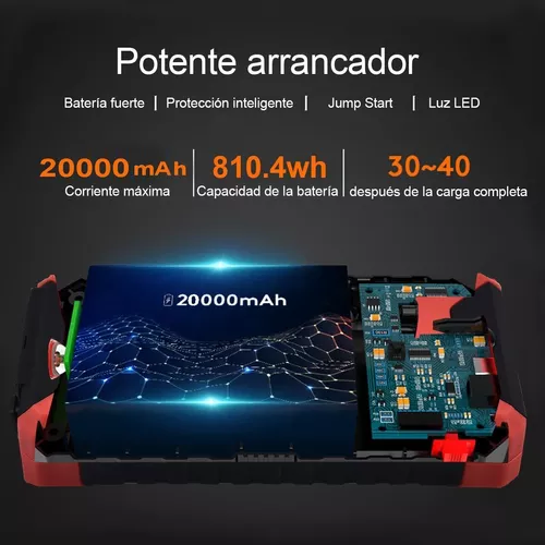 20000mah Arrancador De Baterias De Cochearrancador De Coches