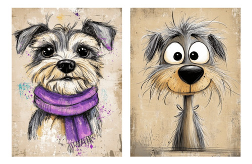Imágenes Digitales Perros Perritos Whimsical 116799586