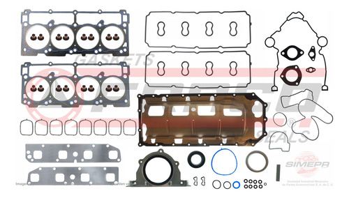 Juego Juntas 5.7 Chrysler V8 345 Hemi Ram-2500 Ram-3500