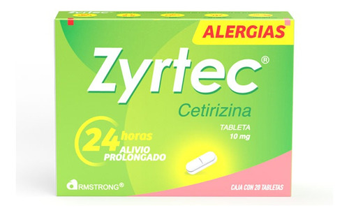 Zyrtec 20 Tabletas 10mg