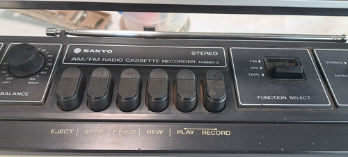Radio Grabadora Sanyo Para Piezas O Reparar (Usado)