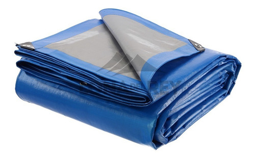 Lona Impermeable Con Filtro Uv Medida 4x4 Azul