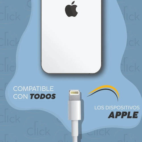 Imagen 4 de 9 de Cable Cargador Usb Original iPhone 5 6 7 8 X 11 12 13 Apple
