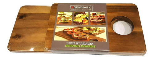 Dinamarca Acacia Tabla Para Servir 2 Unidad