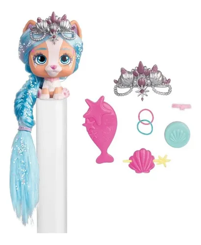 Muñeca Vip Pets Serie 2 Glitter Twist Verde Original!