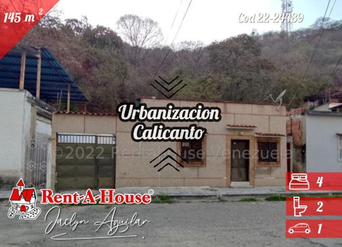 Casa En Venta Urbanizacion Calicanto Maracay 23-4352 Jja