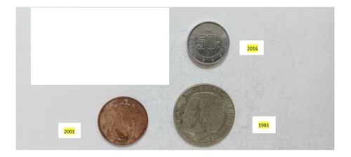 3 Monedas.balboa.d 1cent.mexico 50 Cent Y Una Sueca Antigua.