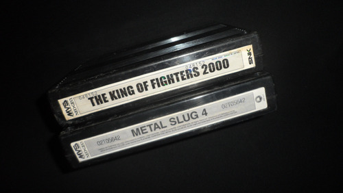  2 Cartuchos Neo Geo King Of Fighters 2000 Y Metal 4. Remate