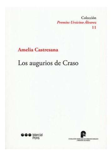 Libro.- Augurios De Craso, Los