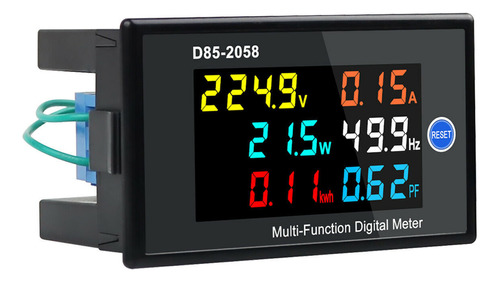 Medidor Digital, Multifunción, Frecuencia, Energía Eléctrica