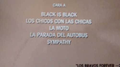 Vinilo Lp De Los Bravos - 20 Aniversario -(u1210