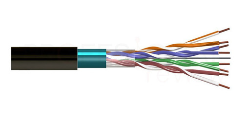 Cable De Red Utp Rj45 Lan Internet Antel Con Instalación