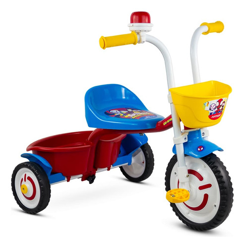 Triciclo Infantil Motoca Homem Aranha Nathor Spidey Cor Colorido