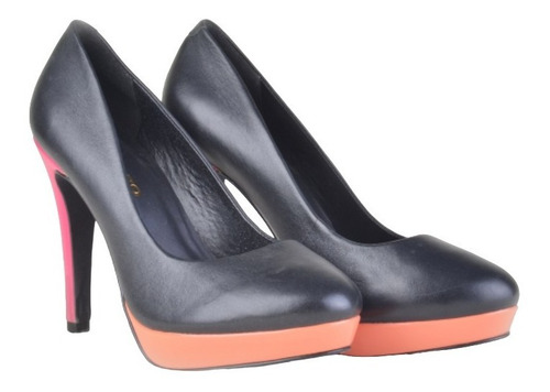 Imagen 3 de 6 de Zapatos Tacos De Cuero De Mujer - Gal - Ferraro