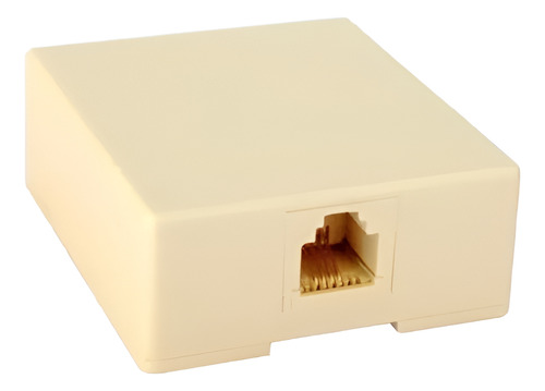 10 Pz Roseta Telefónicas 4 Hilos Rj11