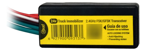 Inmovilizador Antiportonazo Cortacorriente Mlab 24v Camion