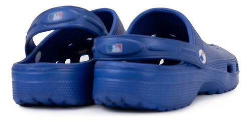 Sandalias Fexpro Hombre Mlb Clogs Dodgers Los Angeles Azul