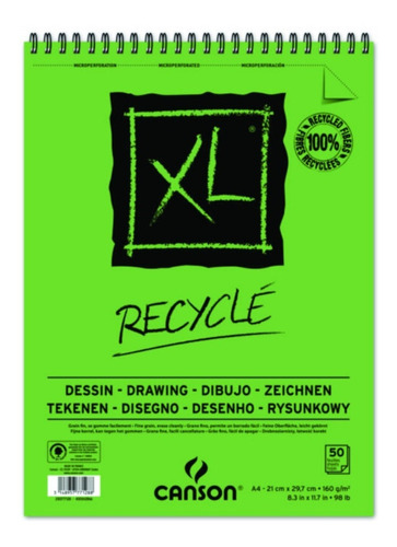 Cuaderno De Dibujo Reciclado Canson Xl Recycled 21x29.7cm