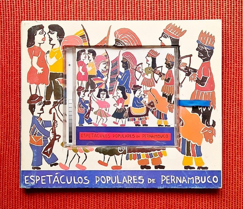 Cd Espetáculos Populares De Pernambuco ( Seminovo )