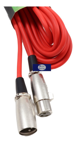 Cable Xlr Cannon 4.5mts Radox 080-851 Plug Jack Balanceado