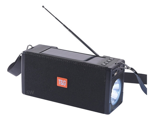 Radio Parlante Tyg Pro Tg-188 Solar, Linterna, Bluetooth Ch
