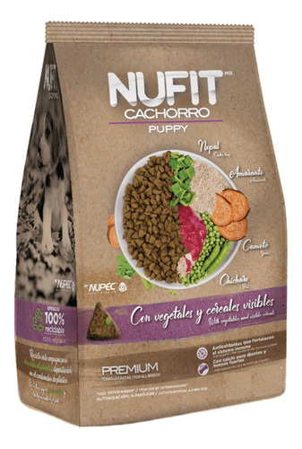 Nufit Cachorro 20 Kg + Sobres Lomo De Cerdo 100 G (22 Pzas)