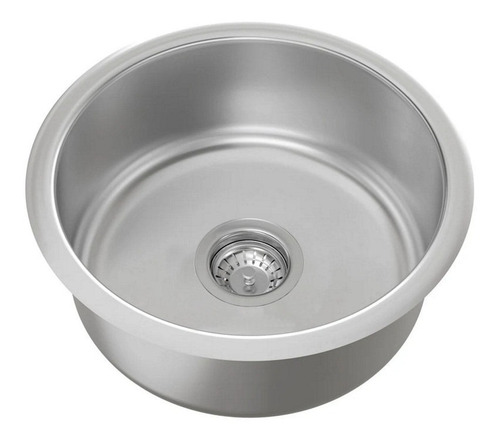 Bacha Cocina Mi Pileta Encastrable 460e 37x20 Acero Inox