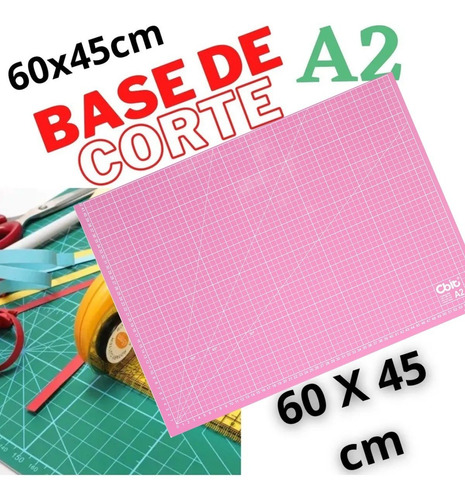 Tapete De Corte Cutting Mat 60x45cm Tabla Base De Corte A2