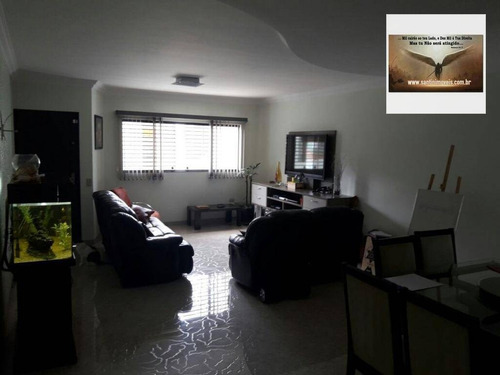 Imagem 8 de 30 de Sobrado De 344 M² Com 04 Dormitórios,( 01 Suíte )09 Vagas De Garagem,residencial À Venda, Vila Camilópolis, Santo André. - So0194