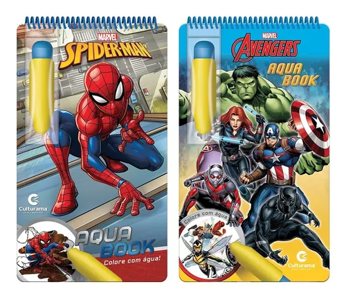 Livro Gigante Para Colorir - Homem-Aranha - 1 unidade - Marvel