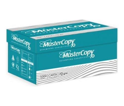 Papel Carta Mastercopy 70 Con 5000 Pzs