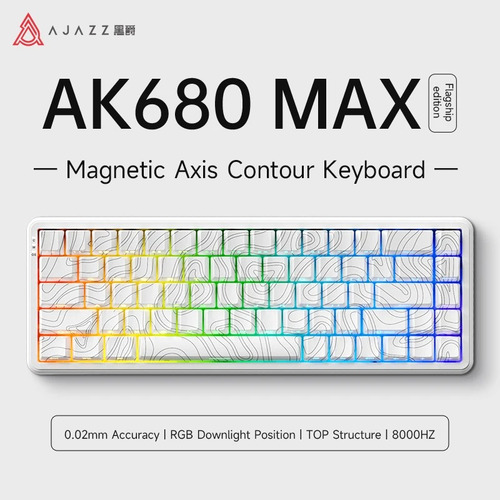 Interruptor Magnético Ak680 Max Teclado Mecánico De Oficina