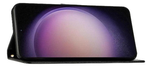 Funda Con Tapa Para Samsung Galaxy A36, Correa De Muñeca Con Función Atril, Piel Sintética, Tarjetero, Cierre Magnético